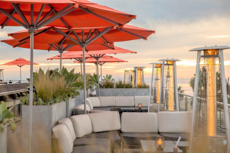 High Rooftop Lounge Seating