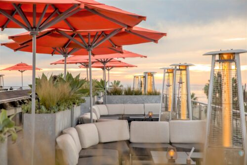 High Rooftop Lounge Seating