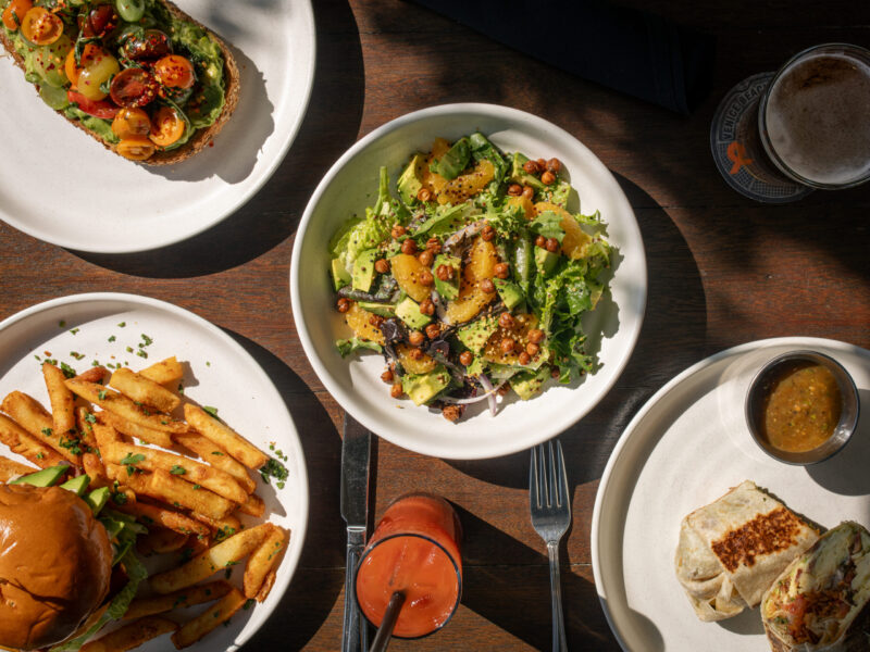 Coffee, Booze, and Food at Erwin's Kitchen Hotel Erwin