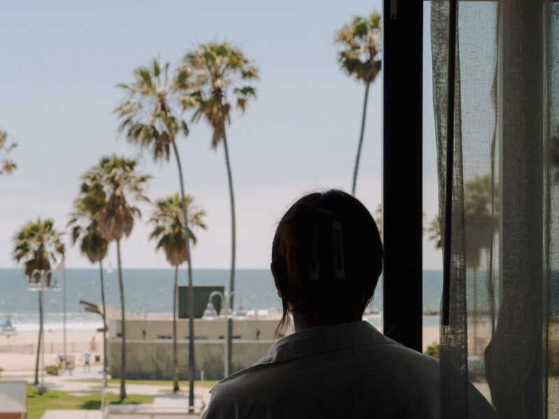 views of ocean near the beach in Los Angeles