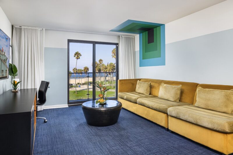 Ocean View King Suite Living Room Art
