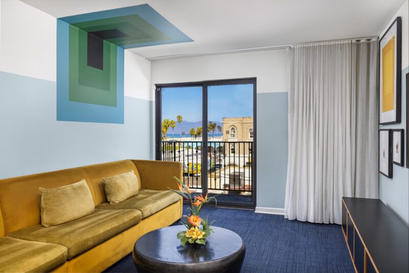 Partial Ocean View King Suite Living Room View